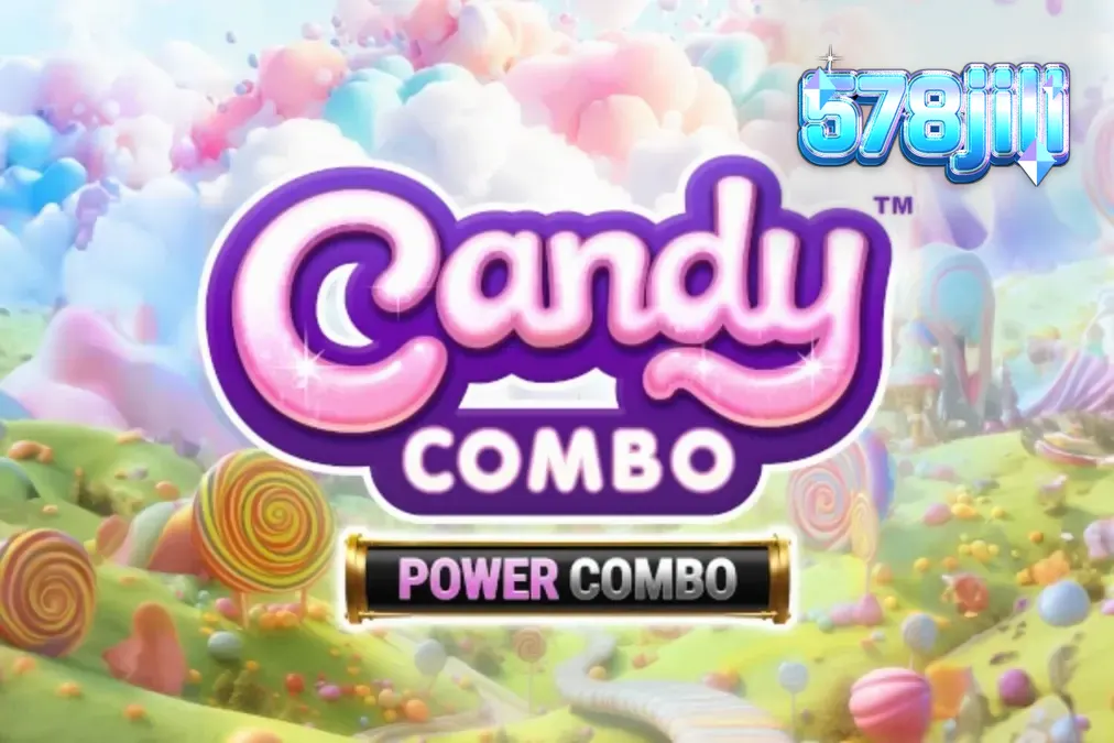 Tampilan antarmuka mobile game slot Candy Combo Power Combo King Millions